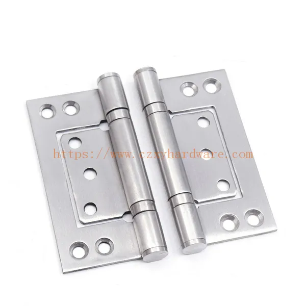 4 Inch Wooden Door butterfly Stainless Steel Door Hinge Euro Style 7 Screw Hole Hinge